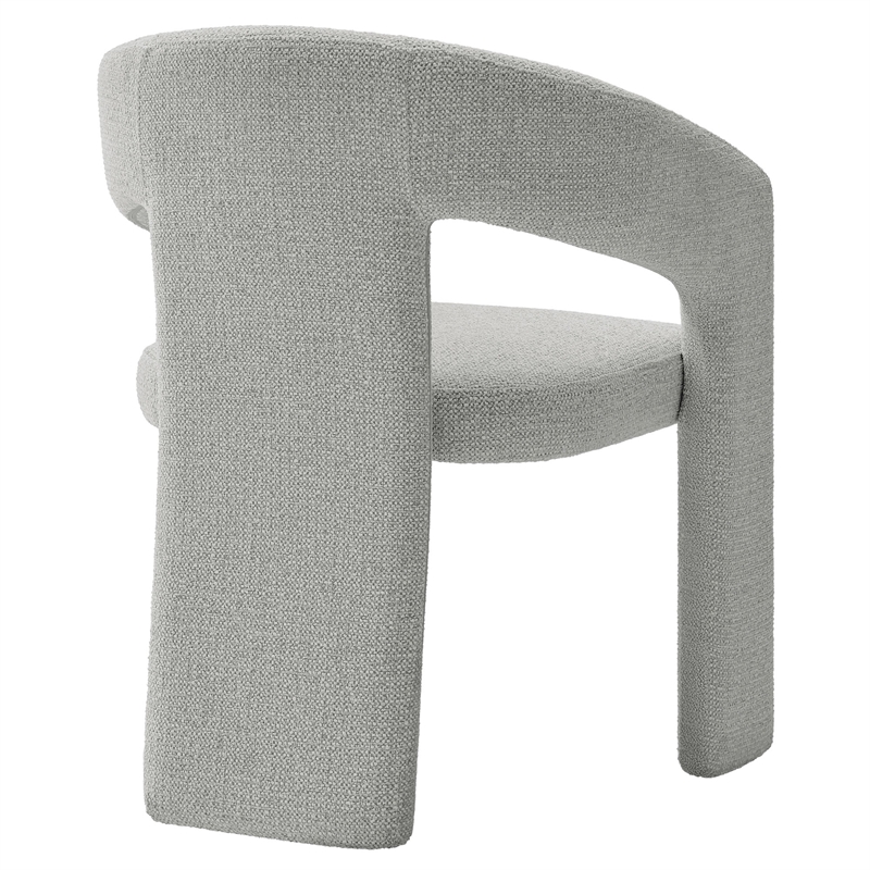Modway Oslo Dining Accent Chair in Dove Gray