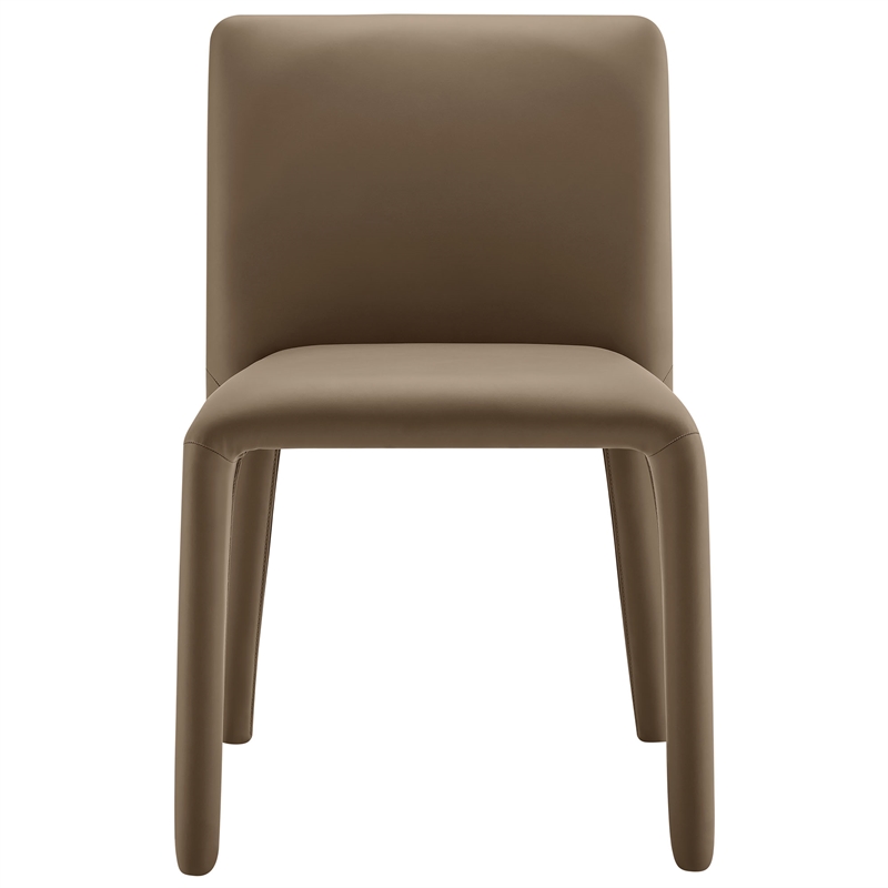 Modway Rhodes Dining Chair in Mushroom Brown