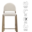 Modway Hayley Counter Stool in Brass Cream