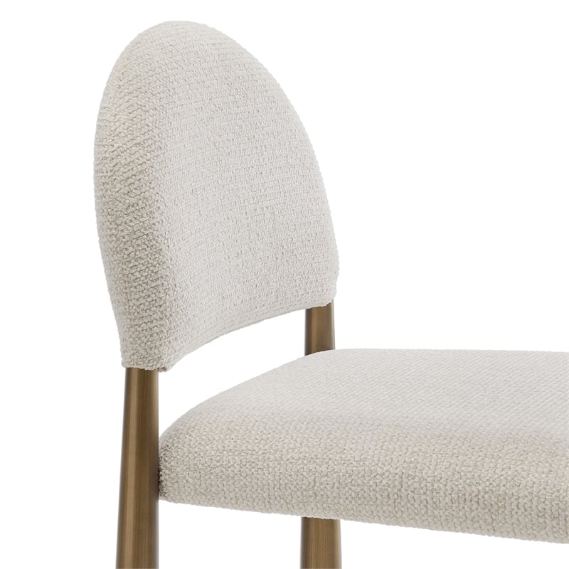 Modway Hayley Counter Stool in Brass Cream