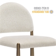 Modway Hayley Counter Stool in Brass Cream