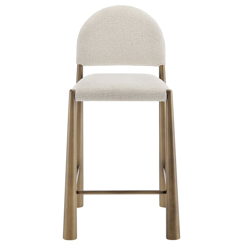 Modway Hayley Counter Stool in Brass Cream