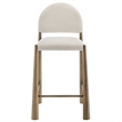 Modway Hayley Counter Stool in Brass Cream
