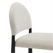 Modway Hayley Counter Stool in Black Cream