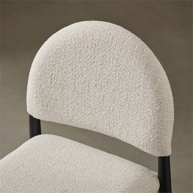 Modway Hayley Counter Stool in Black Cream