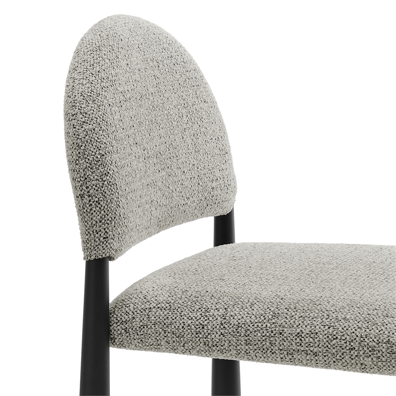 Modway Hayley Counter Stool in Black Camel