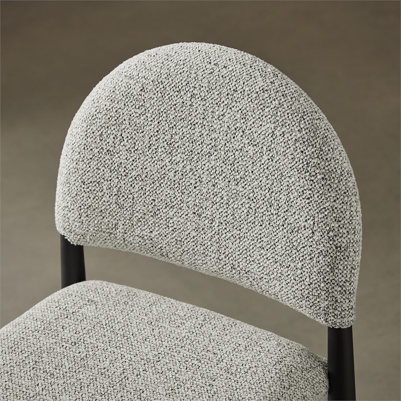Modway Hayley Counter Stool in Black Camel