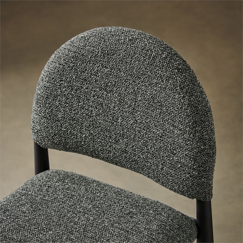Modway Hayley Counter Stool in Black Anthracite