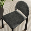 Modway Hayley Dining Side Chair in Black Anthracite