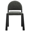 Modway Hayley Dining Side Chair in Black Anthracite