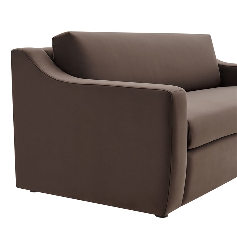 Liora Sofa in Chocolate Brown