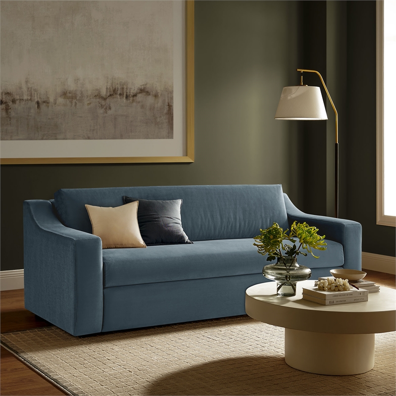 Liora Sofa in Cadet Blue