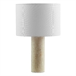 Modway Zenith Table Lamp With Fabric Drum Shade in Travertine