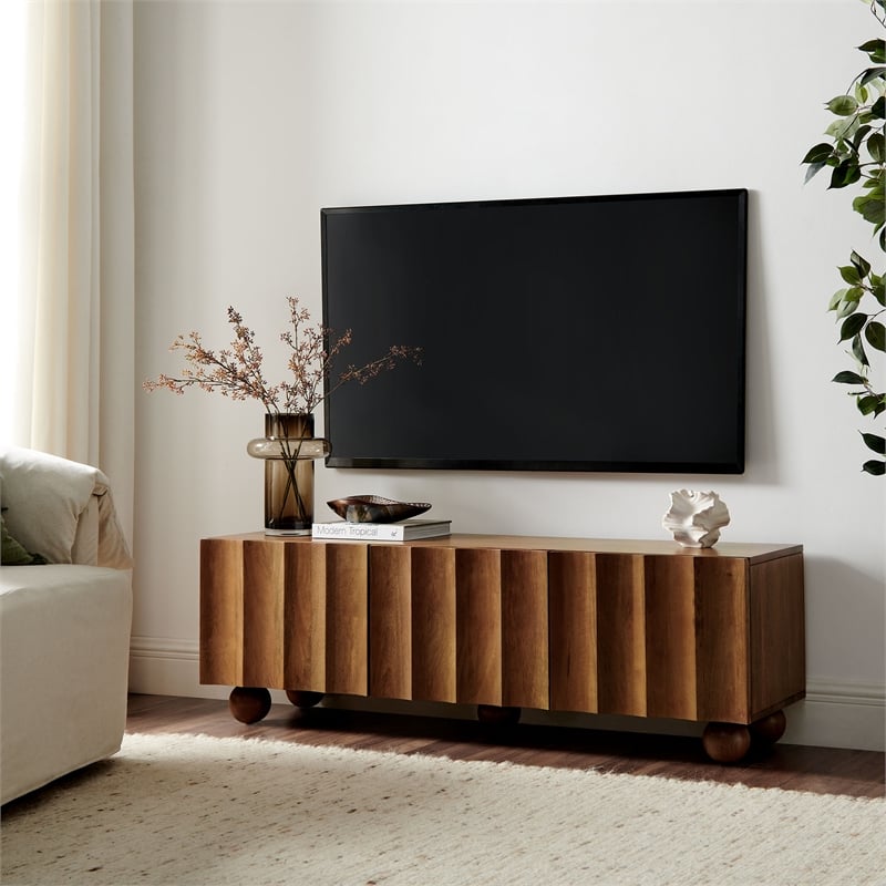 Modway Sorren TV Stand in Walnut