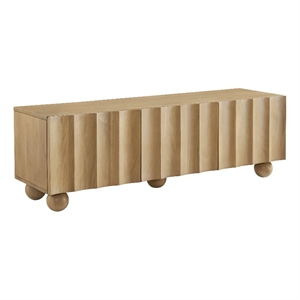 modway sorren tv stand in natural
