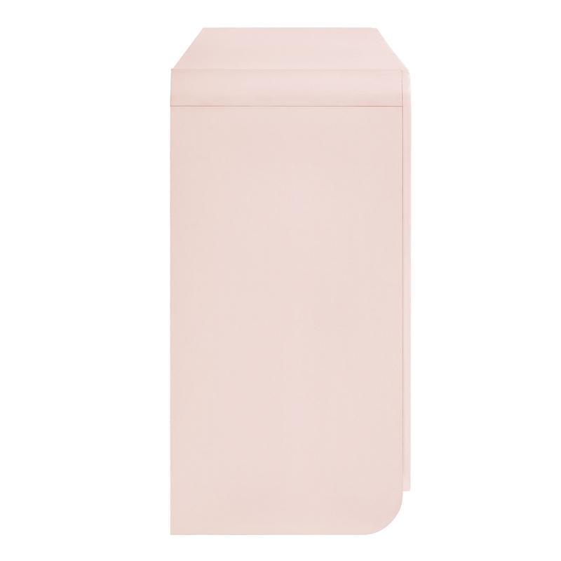 Modway Dahlia Sideboard Storage Cabinet in Soft Pink