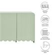 Modway Dahlia Sideboard Storage Cabinet in Sage