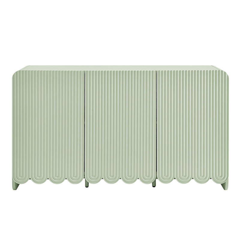 Modway Dahlia Sideboard Storage Cabinet in Sage