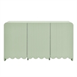 Modway Dahlia Sideboard Storage Cabinet in Sage