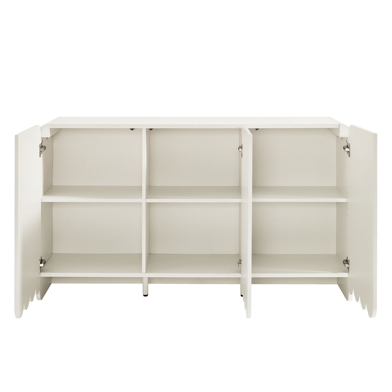 Modway Dahlia Sideboard Storage Cabinet in White