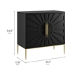 Awaken Accent Cabinet in Black