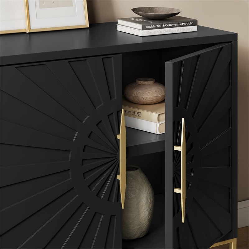 Awaken Accent Cabinet in Black