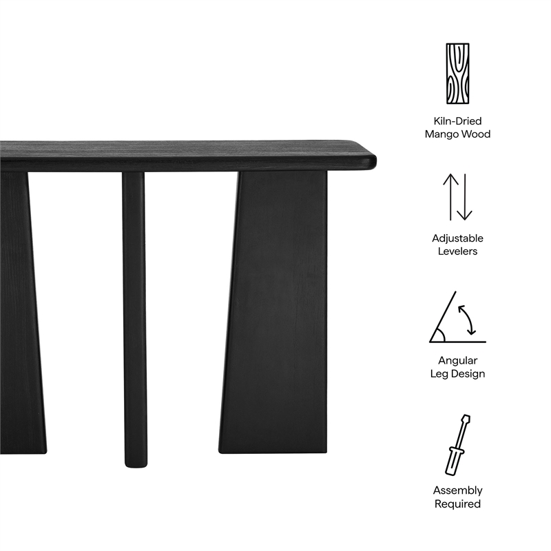 Porter Console Table in Black