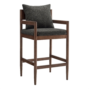 Remington Bar Stool in Charcoal