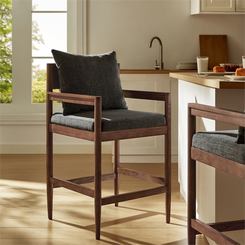 Remington Counter Stool in Charcoal
