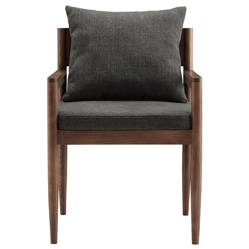 Remington Dining Armchair in Charcoal
