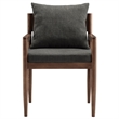 Remington Dining Armchair in Charcoal