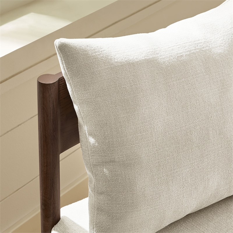 Remington Wood Dining Side Chair in Salt