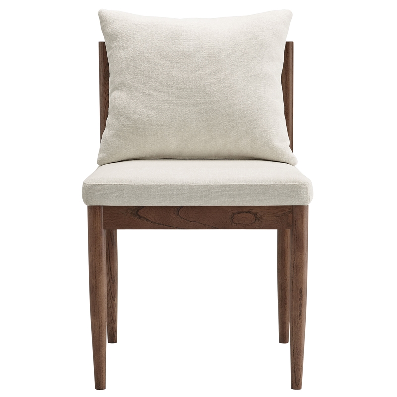 Remington Wood Dining Side Chair in Salt