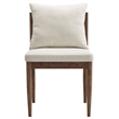 Remington Wood Dining Side Chair in Salt