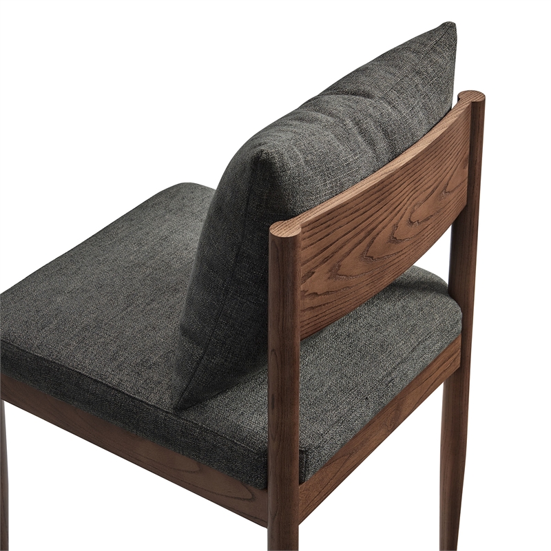 Remington Dining Side Chair in Charcoal