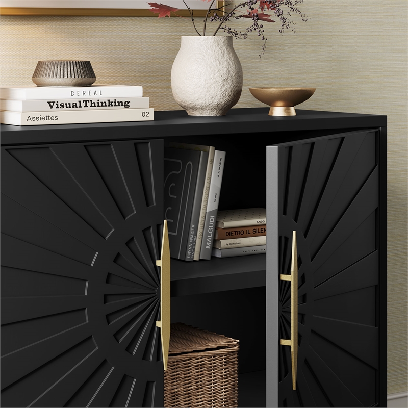 Awaken Accent Cabinet in Black