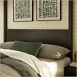 Alva Canopy Platform Bed in Smoked Oak