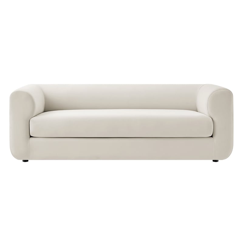 Modway Leif Sofa in Alabaster White