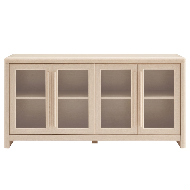 Evren Sideboard Storage Display Cabinet in Ash