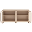 Evren Sideboard Storage Display Cabinet in Ash