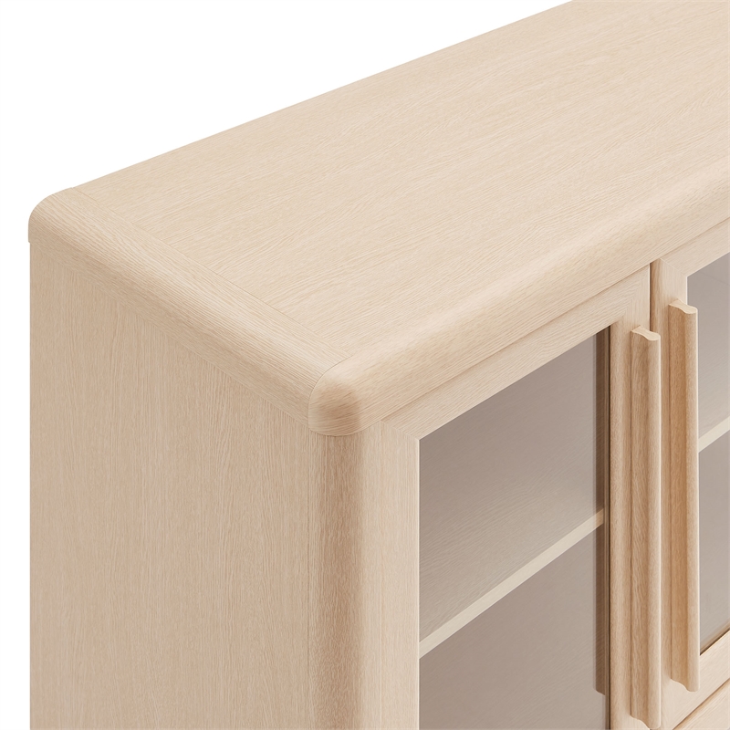 Evren Sideboard Storage Display Cabinet in Ash