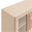 Evren Sideboard Storage Display Cabinet in Ash