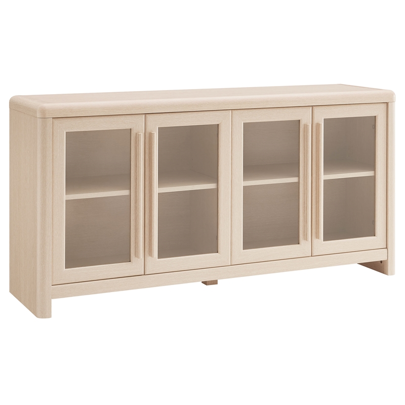 Evren Sideboard Storage Display Cabinet in Ash