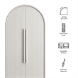 Bellamy Tall Arched Storage Cabinet in Ash