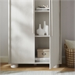 Bellamy Tall Arched Storage Cabinet in Ash