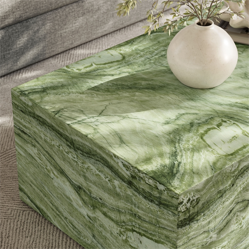 Jordana Square Plinth Indoor - Outdoor Patio Concrete Coffee Table