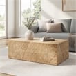 Jordana Square Plinth Indoor - Outdoor Patio Concrete Coffee Table