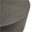 Brion Round Indoor - Outdoor Patio Concrete Coffee Table in Gray