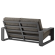 Modway Lirienne 4-Piece Outdoor Patio Aluminum Furniture Set in Smoke