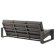 Modway Lirienne 4-Piece Outdoor Patio Aluminum Furniture Set in Smoke